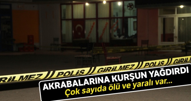 Kırıkkale'de kıraathaneye silahlı saldırı: 3 ölü, 4 yaralı