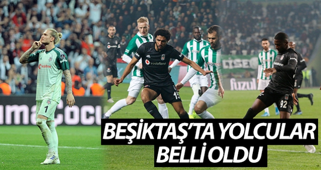 Beşiktaş'ta yolcular belli oluyor