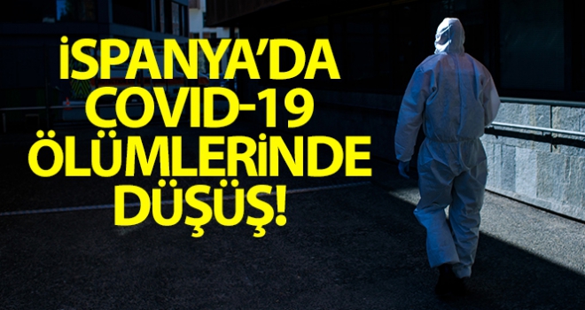 İspanya'da Covid-19 ölümlerinde düşüş