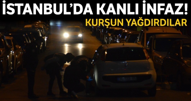 Kâğıthane'de sabaha karşı kanlı infaz: 1 ağır yaralı