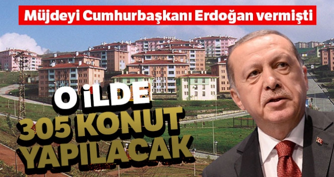 Erdoğan'ın müjdesini verdiği '100 Bin Sosyal Konut Projesi' kapsamında Erzincan'da 305 konut yapılacak