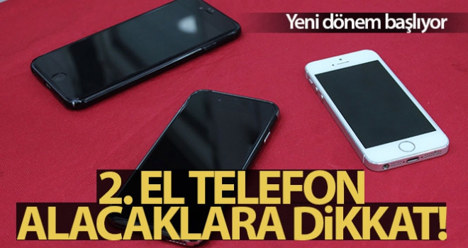 İkinci el telefona ‘tramer' geliyor