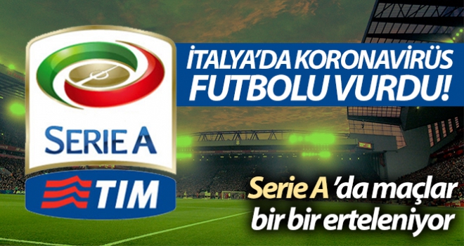 Korona virüsü futbolu vurdu!