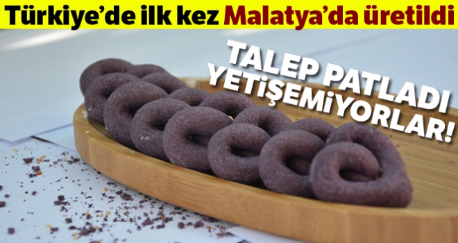 Malatya'da mor ekmeğe ilgi artıyor