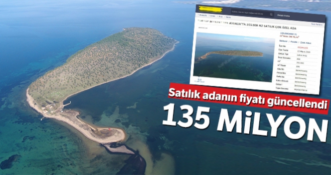 Fiyatı güncellendi, 135 milyon lira