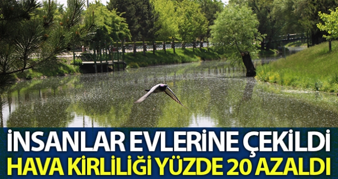 İnsanlar evlerine çekilince doğa yenilendi, hava kirliliği yüzde 20 azaldı