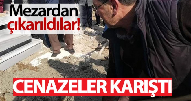 Morgda cenazeler karıştı, mezar açıldı