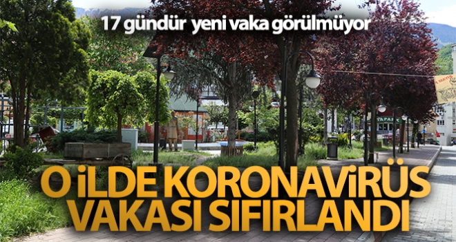 Artvin'de Koronavirüs vaka sayısı sıfırlandı, 17 gündür şehirde yeni vaka görülmüyor