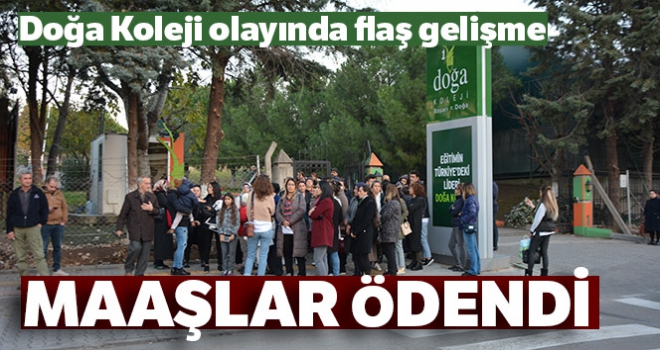 İTÜ Rektörü, Doğa Koleji'nde öğretmenlerin maaşlarının ödendiğini açıkladı