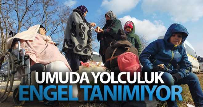 Umuda yolculuk 'engel' tanımıyor