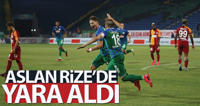 Rizespor 2 - 0 Galatasaray Maç Özeti ve Golleri İzle| Rize GS Kaç Kaç Bitti