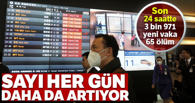 Çin'deki salgında ölü sayısı 490'a yükseldi