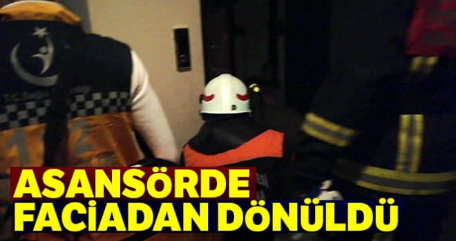 Esenyurt'ta asansörde faciadan dönüldü