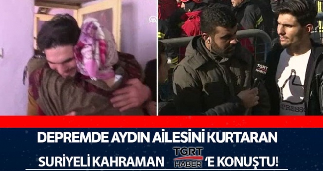 Elazığ depreminin kahramanlarından Mahmut o anları anlattı