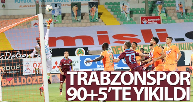 Alanyaspor 2-2 Trabzonspor Maç Özeti Ve Golleri İzle| Alanya TS Kaç Kaç Bitti