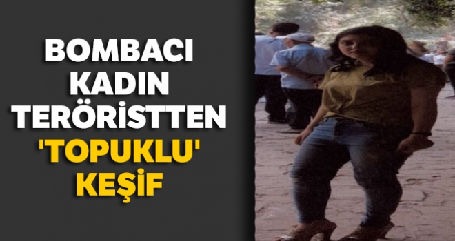 Bombacı kadın teröristten 'topuklu' keşif