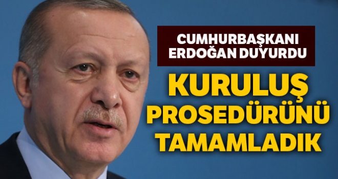 Cumhurbaşkanı Erdoğan: 'İstanbul Tahkim Merkezi'nin kuruluş prosedürlerini tamamladık'