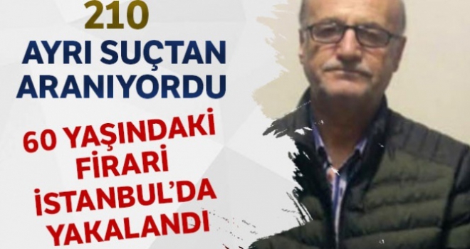 Bayrampaşa'da 210 suçtan aranan firari yakalandı