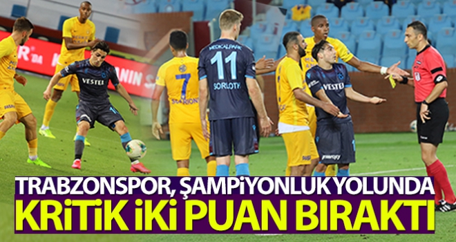 Trabzonspor 1-1 Ankaragücü Maç Özeti Ve Golleri İzle| Trabzonspor Ankaragücü Kaç Kaç Bitti