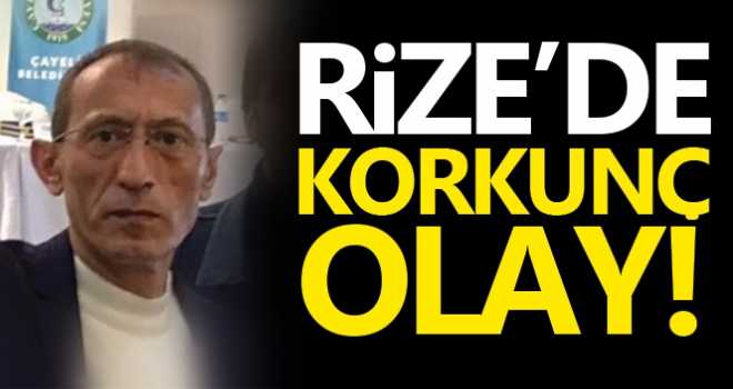 Rize'de bir kadın, kocası tarafından vahşice öldürüldü