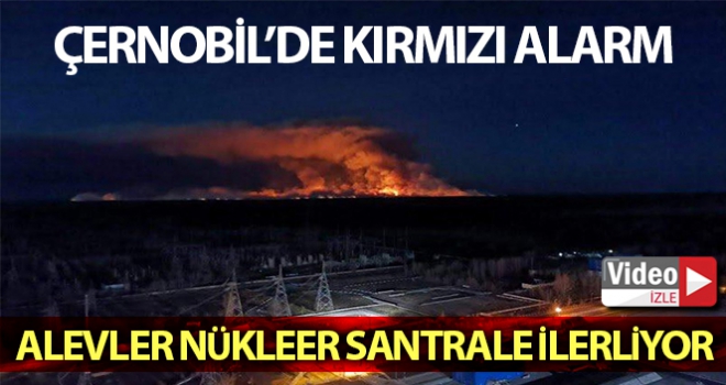 Çernobil'deki yangın 10 gündür söndürülemiyor