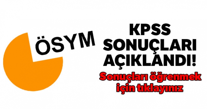 KPSS 2019/2 tercih sonuçları açıklandı! ÖSYM KPSS tercih sonuçları sorgulama