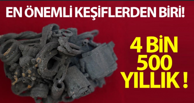 Batı Anadolu'daki en önemli keşiflerden biri gerçekleşti: 4 bin 500 yıllık !