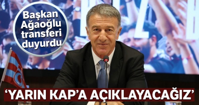 Ahmet Ağaoğlu: 'Ndiaye ile prensip olarak anlaştık'