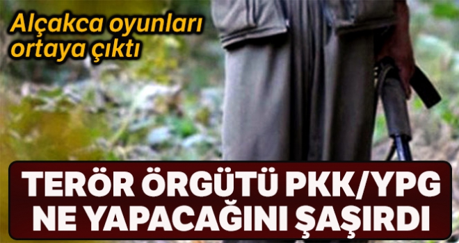 Terör örgütü PKK/YPG ne yapacağını şaşırdı