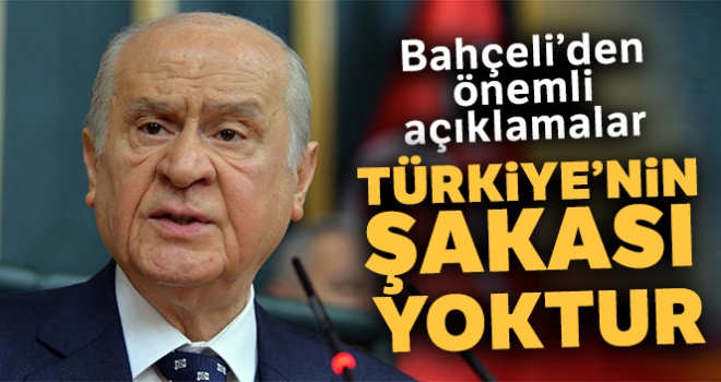 MHP Genel Başkanı Bahçeli'den önemli açıklamalar!