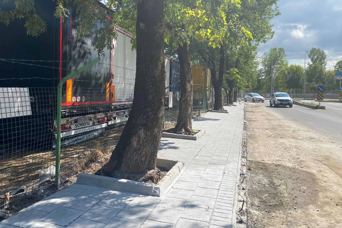 Alikahya Sanayici Caddesi’ne yeni üstyapı