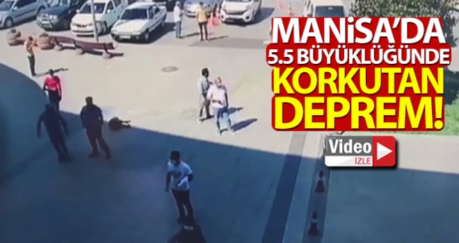 5,5 büyüklüğünde deprem