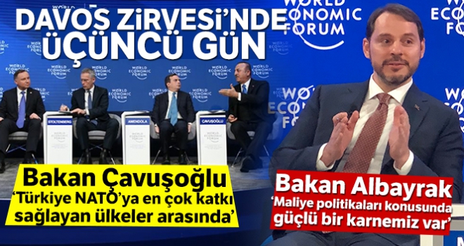 Davos Zirvesi'nde üçüncü gün!