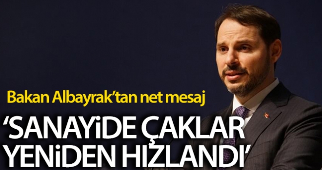 Sanayide çarklar yeniden hızlanmaya başladı