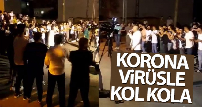 Korona virüsle kol kola oynadılar