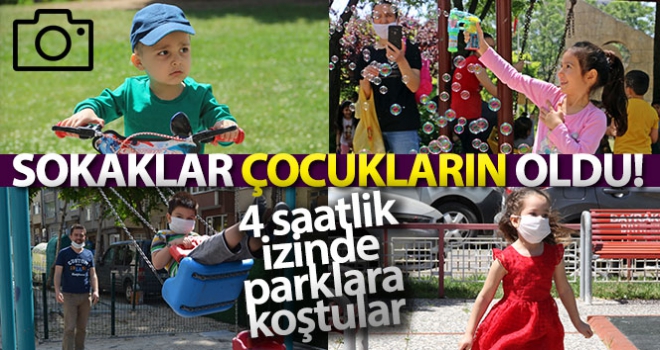 Sokaklar çocukların oldu