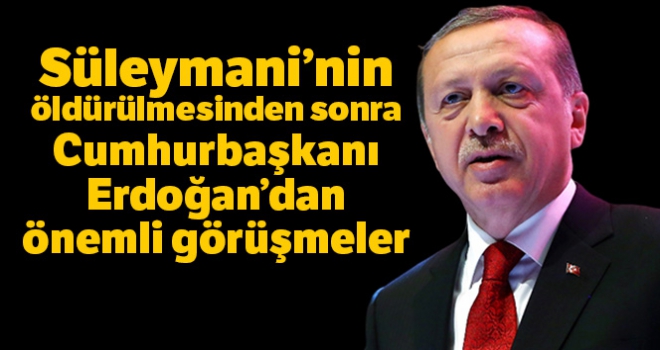 Cumhurbaşkanı Erdoğan, İran ve Irak Cumhurbaşkanı ile telefonda görüştü