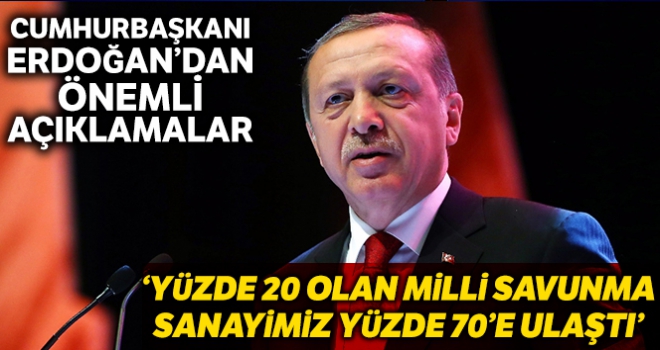 Cumhurbaşkanı Erdoğan'dan telefon bağlantısıyla katıldığı programda önemli açıklamalar