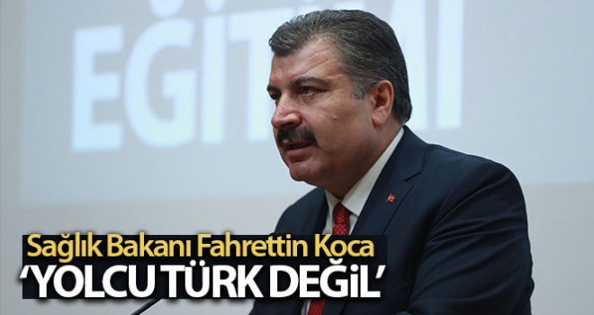 Sağlık Bakanı Fahrettin Koca'dan Korona virüs açıklaması