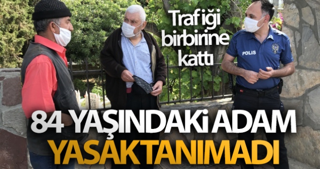 Antalya'da 84 yaşındaki adam kamyonetiyle trafiği birbirine kattı