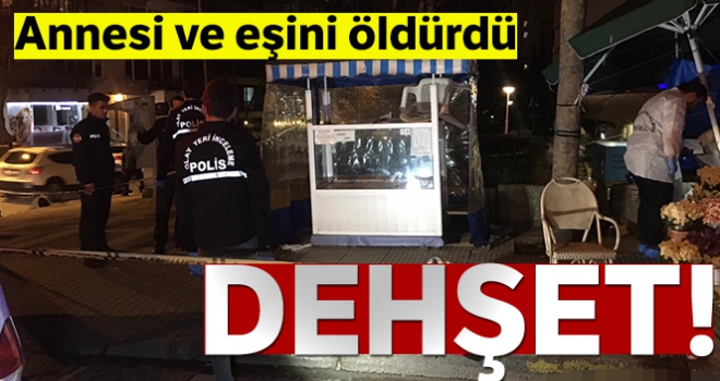 Kadıköy'de sokak ortasında dehşet: Annesi ve eşini öldürdü