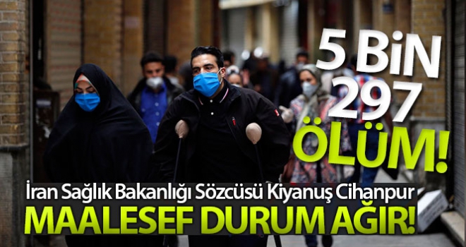 İran'da son 24 saatte 88 kişi daha korona virüsten hayatını kaybetti