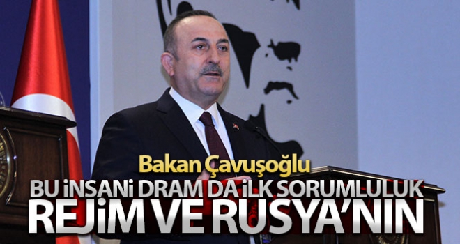 Bakan Çavuşoğu, İngiliz mevkiidaşı Raab ile ortak basın toplantısı düzenledi