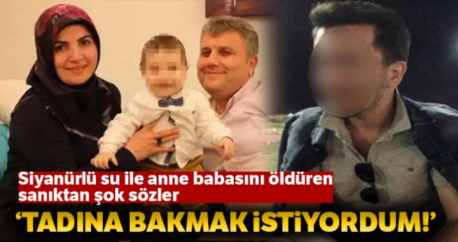 'Siyanürün tadına bakmak istemiştim'