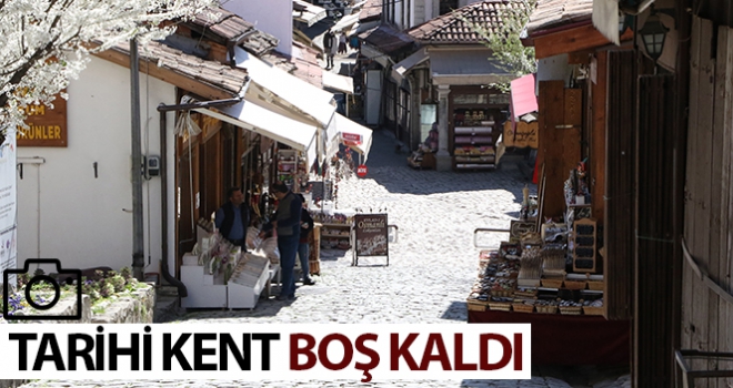 Tarihi kent boş kaldı