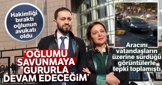 Hakimliği bırakarak oğlunun avukatı olan Aynur Göçmen: 'Oğlumu savunmaya gururla devam edeceğim'