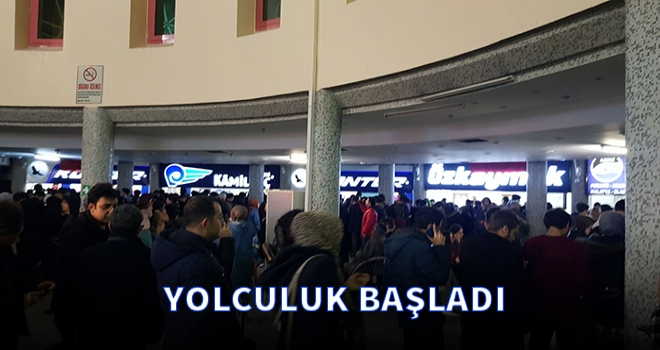 Yolculuk Başladı