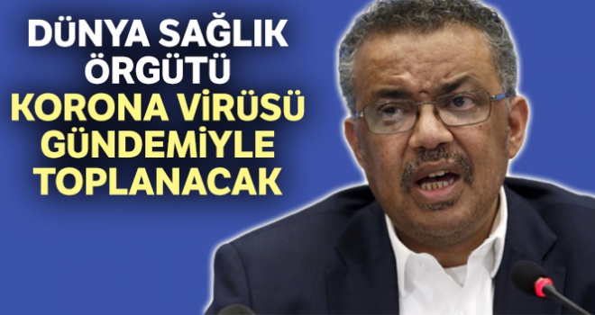 Dünya Sağlık Örgütü, yarın korona virüs gündemiyle toplanacak