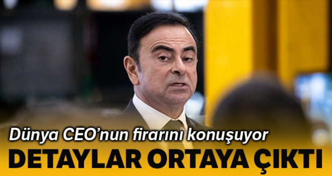 Nissan'ın firari eski CEO'su Ghosn'un kaçmasıyla ilgili yeni detaylar ortaya çıktı