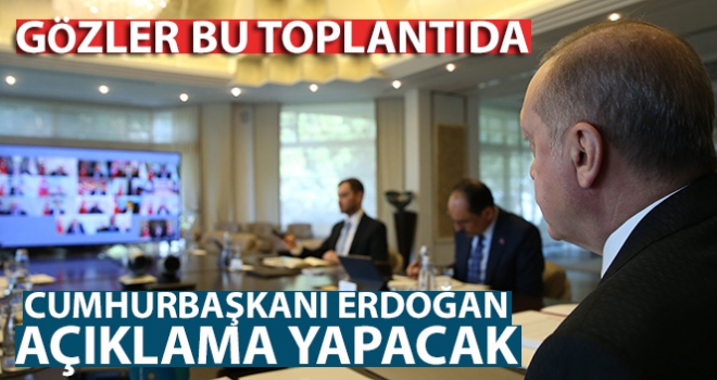 Cumhurbaşkanlığı Kabinesi, Cumhurbaşkanı Erdoğan başkanlığında toplandı